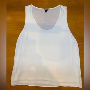 Like New Ann Taylor Lined White Tank